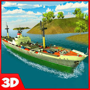 Ferry Captain Sea Transport: Cruise Driver Game 3D  Icon