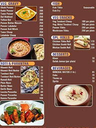 Saleem's Lazeez Food menu 1