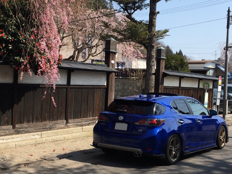 CTのサクラと愛車に関するカスタム事例の投稿画像1枚目