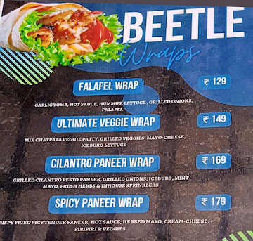 Beetle menu 