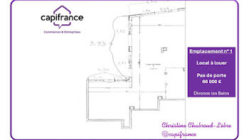 locaux professionnels à Divonne-les-Bains (01)