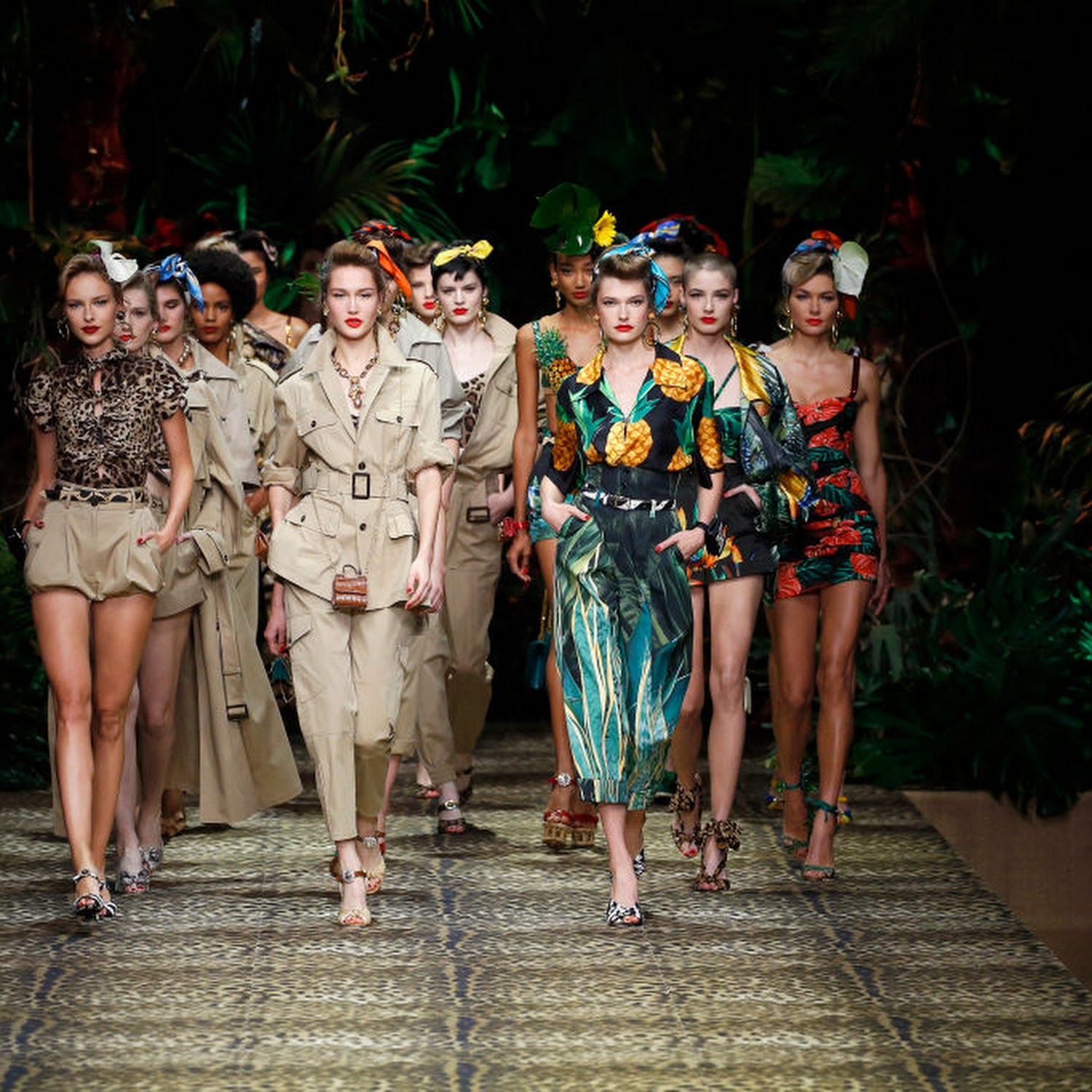 Milan & Sicily Inspire Dolce & Gabbana's Spring Summer 2020 Collection