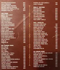 Hotel Prasanth menu 3