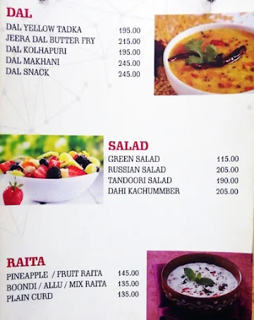 Hotel Darshan Towers - Amantran Restaurant menu 