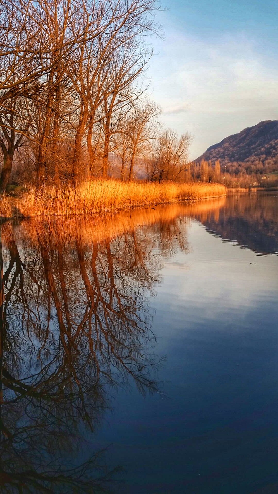 Riflessi al tramonto di LaE