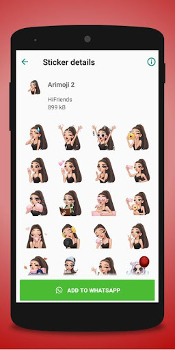 Arimoji - WastickerApps