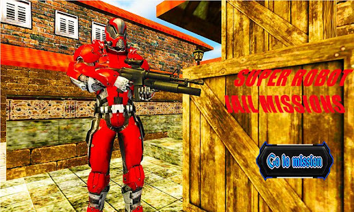 Super Power Robot: побег из тюрьмы 1.0 APK + Мод (Бесконечные деньги) за Android