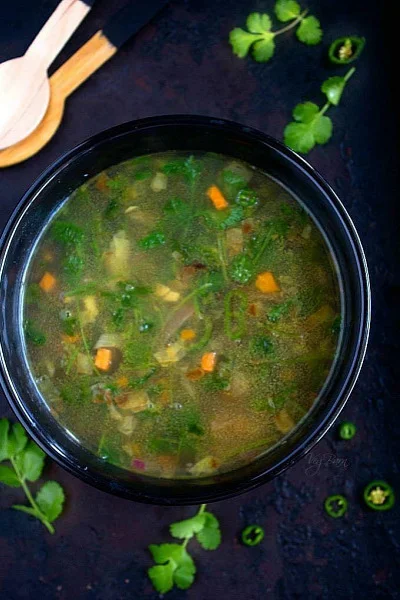 Chicken Lemon Coriander Soup