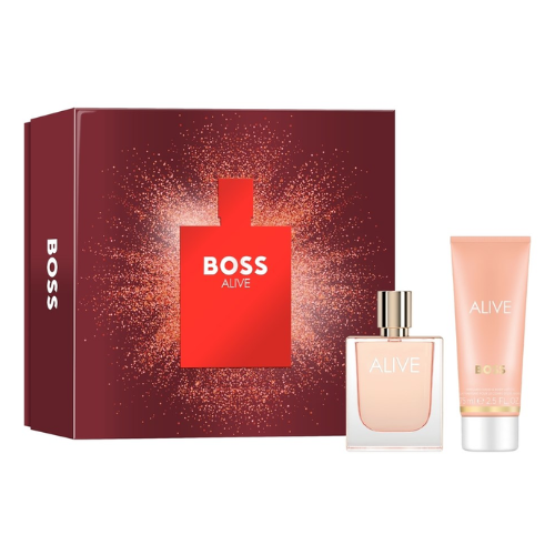 Bộ nước hoa Nam HUGO BOSS ALIVE EDP 50ml + Body Lotion 75ml_TGNH