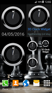 download 3D Clock Widget free
