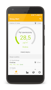 Smog Alert screenshot for Android