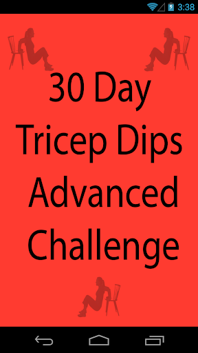 30 Day Tricep Dips Advanced