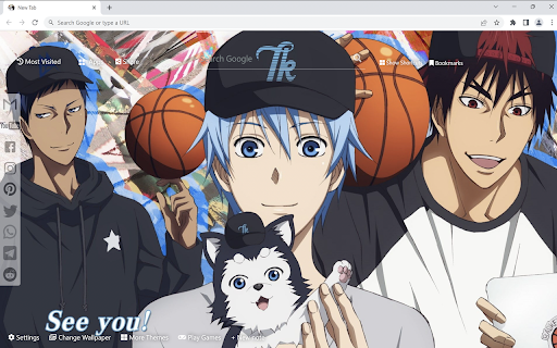 Kuroko no Basket Anime Baggrund