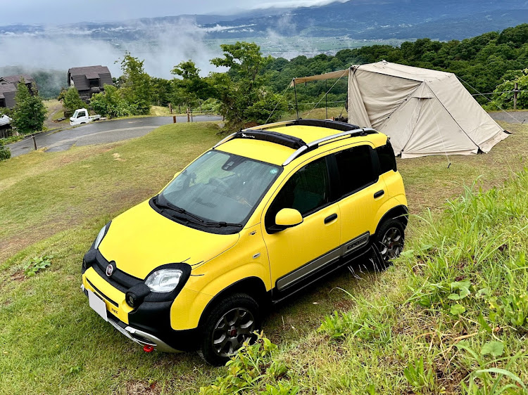 パンダ クロスの愛車の表情に関するカスタム事例の投稿画像1枚目