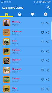 Learn Animals Game English Kid - náhled