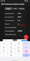 GPS PerformanceMeter Corrector Screenshot