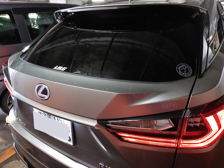 RXのクリアランスソナー・左半顔写真展・立体駐車避難・#LMG・台風が心配に関するカスタム事例の投稿画像4枚目