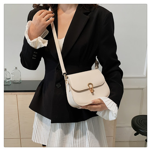 Title 13, Ins Lock Pouch One-shoulder Crossbody Bag with ...