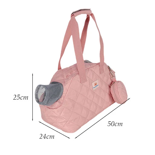 Portable Pet Shoulder Bag with Breathable Outdoor Travel Puppy Dog Cat Carrier for Small Dogs Cats mascotas Handbag Slin
