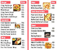 Pizza 34 Cafe menu 1