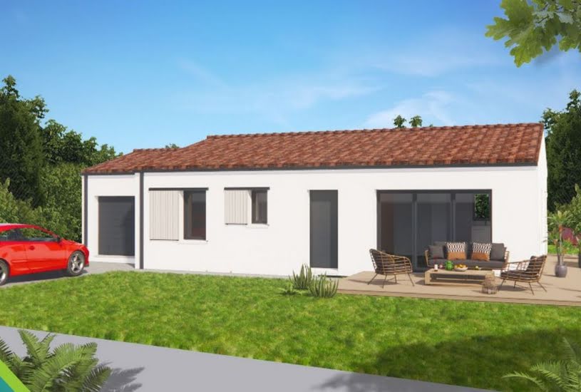  Vente Terrain + Maison - Terrain : 798m² - Maison : 84m² à Meursac (17120) 