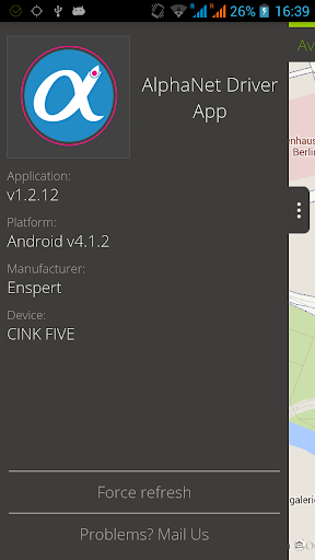 AlphaNet Driver App