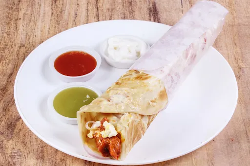 Chicken Tikka Roll With Butter