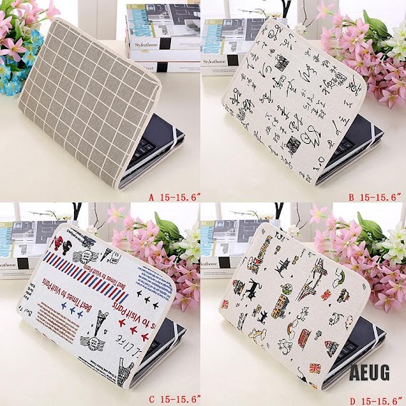 Túi Cotton Đựng Laptop Notebook 14 / 15.6 / 15 Inch