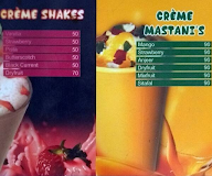 Cafe Creame menu 1