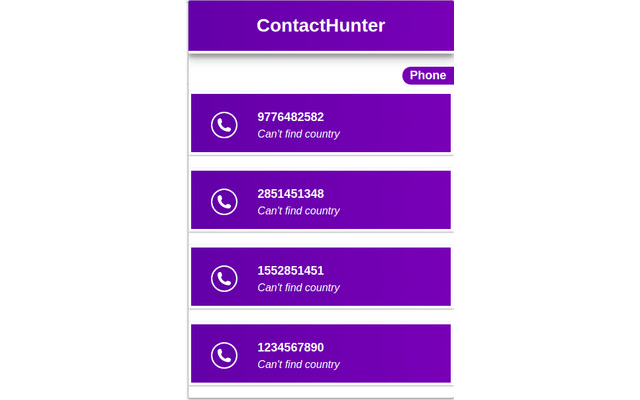 Contact-Hunter