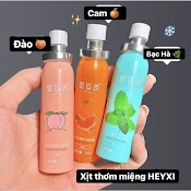 Xịt Thơm Miệng Heyxi The Mát Ngăn Ngừa Mùi Hôi Miệng Thơm Lâu Nhỏ Gọn 3 Vị