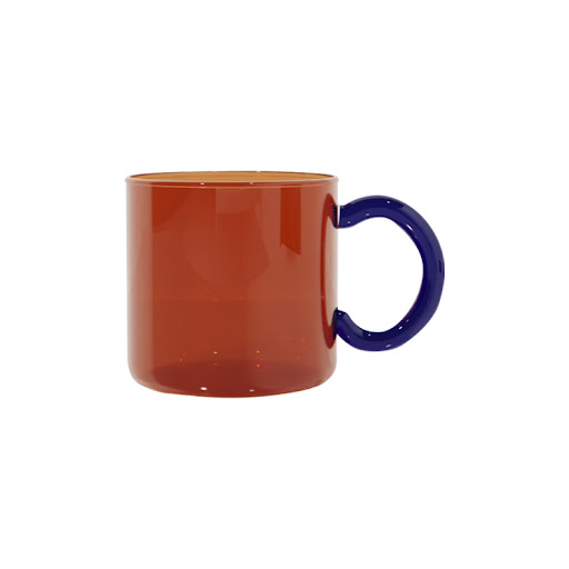 Title 4, Niche Nordic Creative Colored Glass Water Cup C...