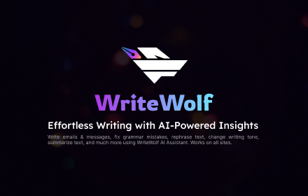 WriteWolf small promo image