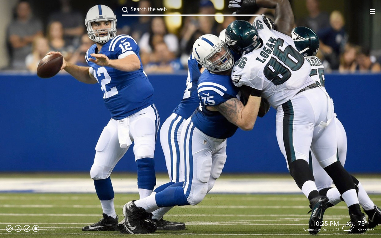 OFFICIAL NFL Indianapolis Colts HD Tab Theme Preview image 3