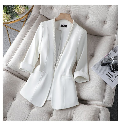 Title 5, Plus Size Womens Thin Suit Jacket. Experience ...