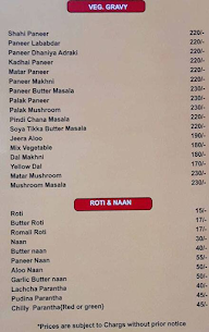 Sethi Food Corner menu 5