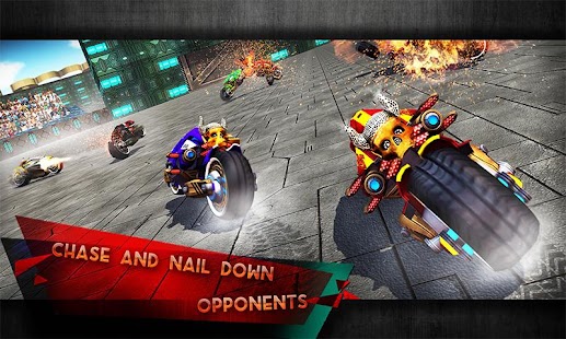 Demolition Derby Future Bike Wars Screenshot