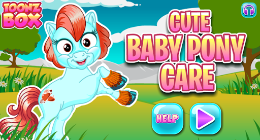 Cute Baby Pony Care Games