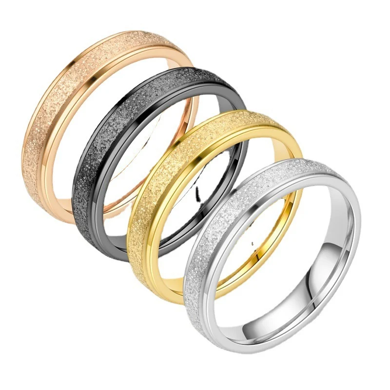 Bague Étoilée en Acier Titane Mat, Luxe Léger et Raffiné, Élégance Discrète pour Tous les Jours, Confort et Style Assurés, Un Bijou Intemporel