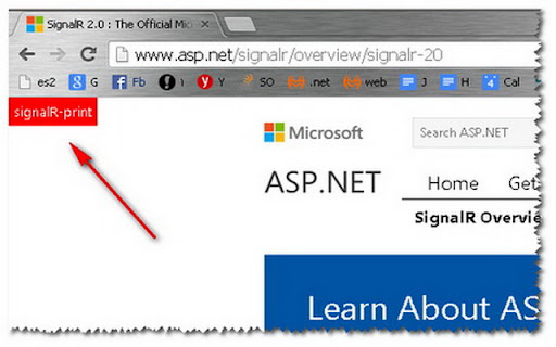 signalR-Print: print signalR documentation