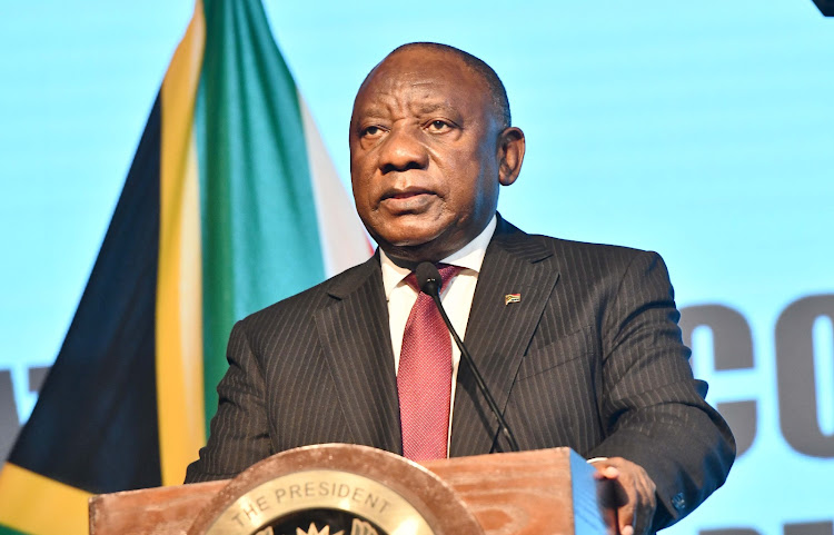 President Cyril Ramaphosa.