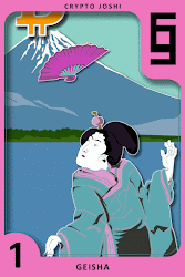 CRYPTO JOSHI #1 GEISHA