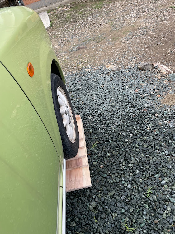 サンバートラックの梅雨入り間近？・カースロープ・DIY・オイルさがり？・軽トラに関するカスタム事例の投稿画像12枚目