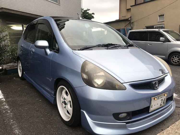 フィットのルーフアンテナカバー取り付け・チームローガン関西・村田自動車・帰省先からの帰京・村田キャプテンん家の三連休に関するカスタム事例の投稿画像4枚目