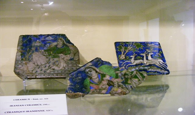 IRANIAN CERAMICS AT ART COLLECTIONS MUSEUM BUCHAREST