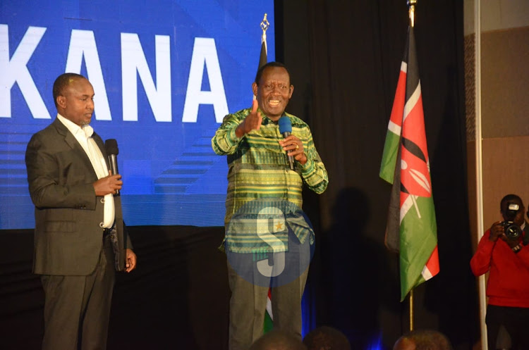 Tigania East MP-elect Mpuru Aburi during the Azimio inaugural meeting for elected members at KICC on Saturday, August 13