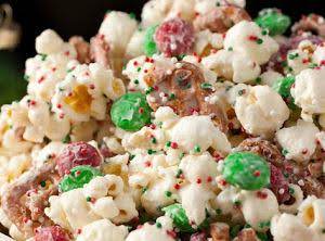 Christmas Crunch {Funfetti Popcorn} Steve loves!