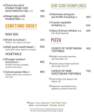 Zeest - Sky Bar & Lounge menu 2