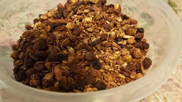 Low Fat Cherry Almond Granola