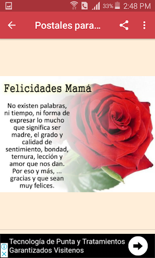 Madres. Frases y Postales